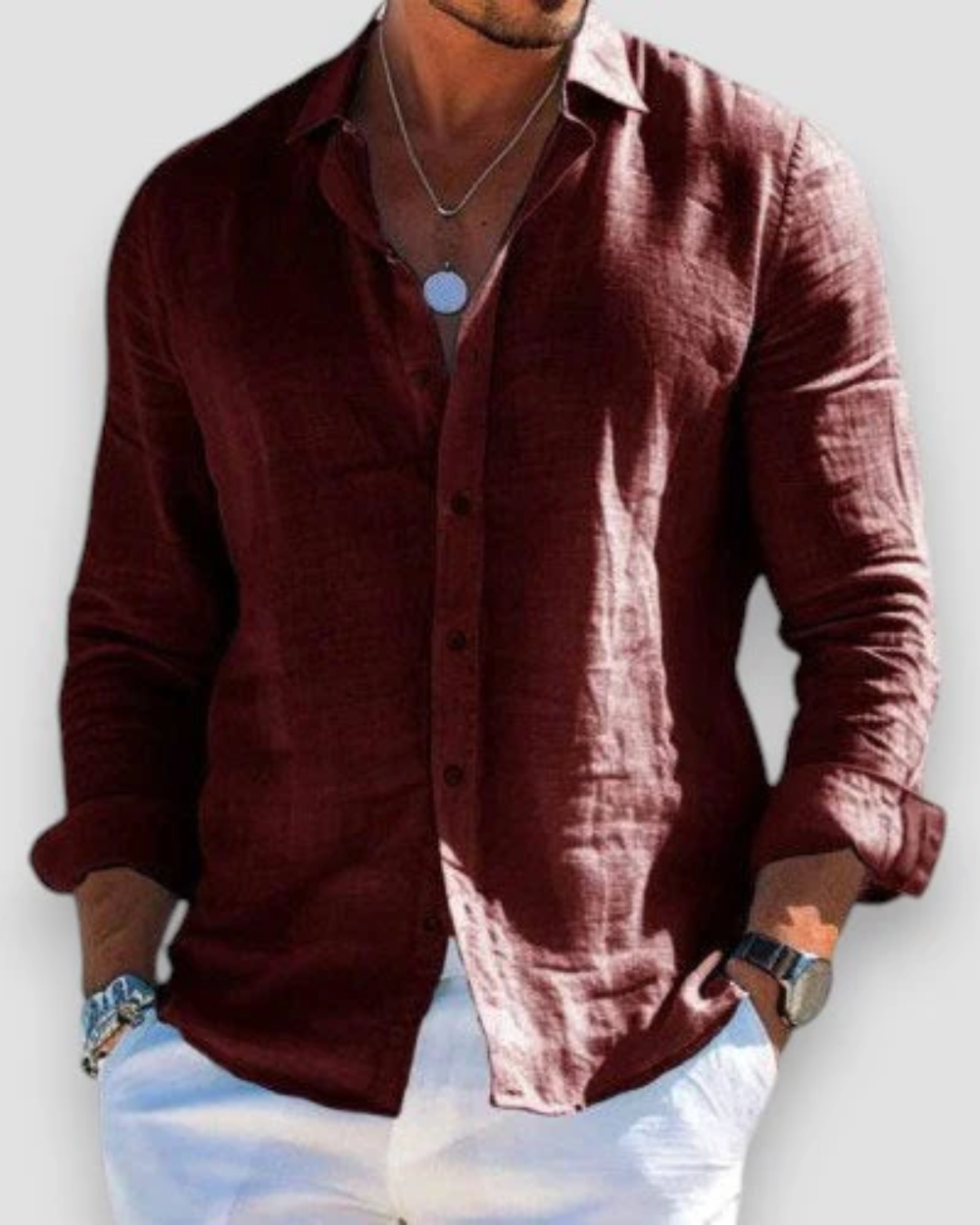 Le Sartorial · Chemise décontractée homme premium