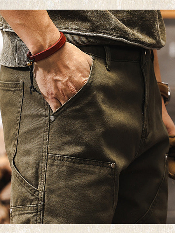 Maxime™ | Pantalon Utilitaire en Coton Sergé