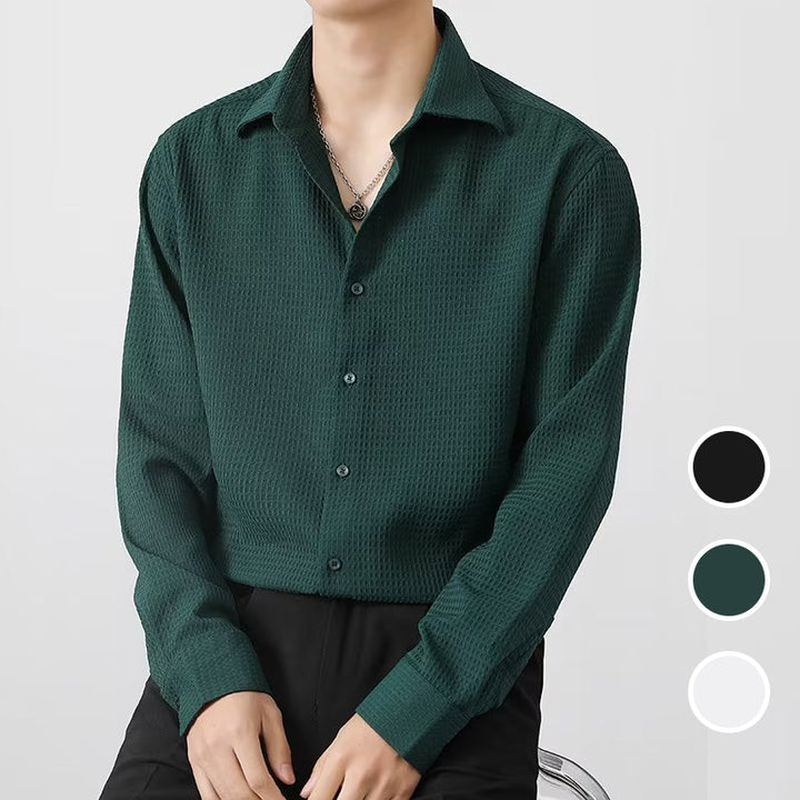 OLIVIER ROSSI PARIS | Chemise boutonnée en tissu de qualité supérieure pour homme