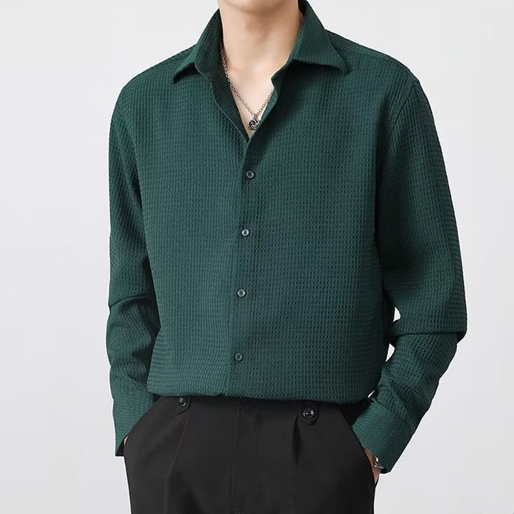 OLIVIER ROSSI PARIS | Chemise boutonnée en tissu de qualité supérieure pour homme