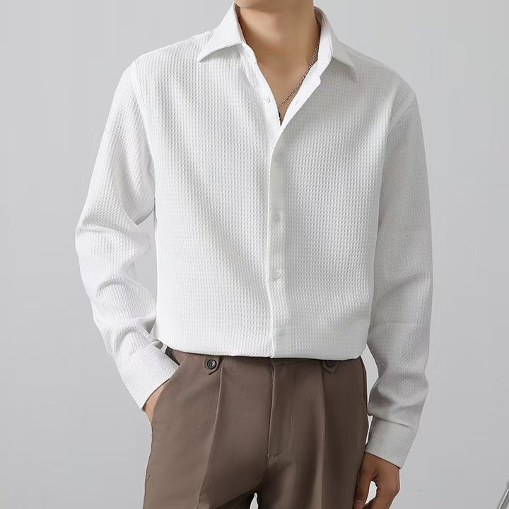 OLIVIER ROSSI PARIS | Chemise boutonnée en tissu de qualité supérieure pour homme