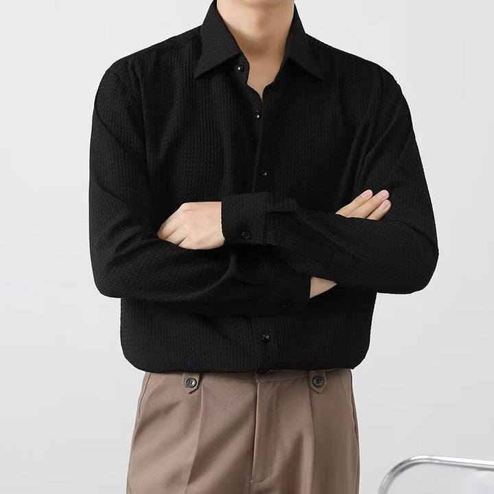 OLIVIER ROSSI PARIS | Chemise boutonnée en tissu de qualité supérieure pour homme