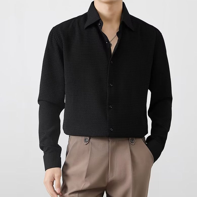 OLIVIER ROSSI PARIS | Chemise boutonnée en tissu de qualité supérieure pour homme
