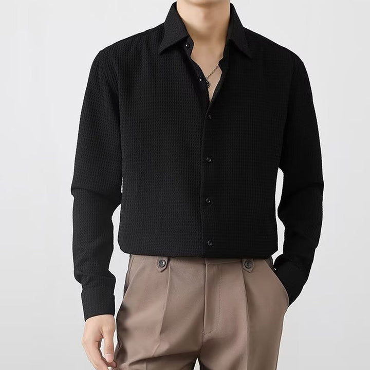 OLIVIER ROSSI PARIS | Chemise boutonnée en tissu de qualité supérieure pour homme