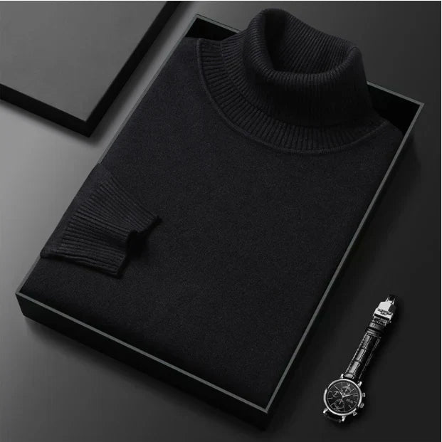 OLIVIER ROSSI PARIS | Pull en cachemire haut de gamme pour homme - Doux et respirant, style polyvalent pour le bureau ou les tenues décontractées
