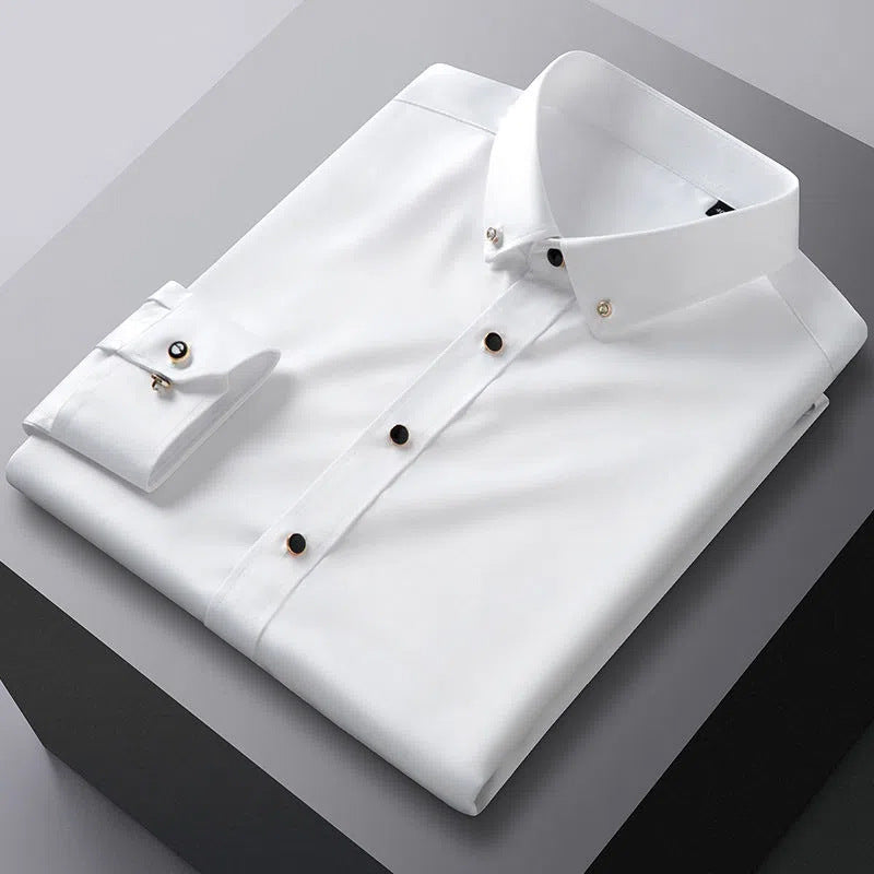 OLIVIER ROSSI PARIS | Chemise décontractée à boutons sans repassage