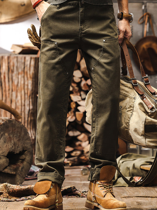 Maxime™ | Pantalon Utilitaire en Coton Sergé