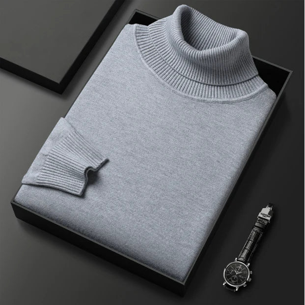 OLIVIER ROSSI PARIS | Pull en cachemire haut de gamme pour homme - Doux et respirant, style polyvalent pour le bureau ou les tenues décontractées