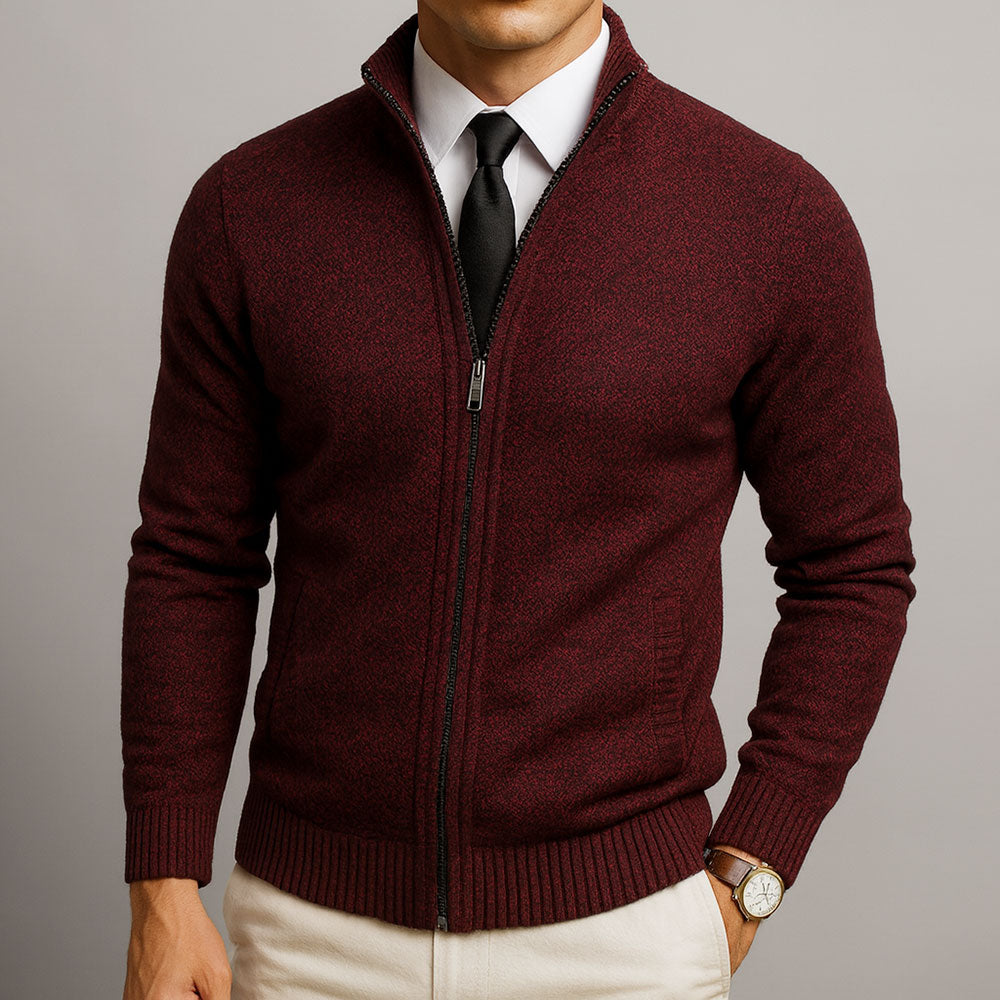 OLIVIER ROSSI PARIS | CARDIGAN ZIPPÉ EN LAINE MÉRINOS
