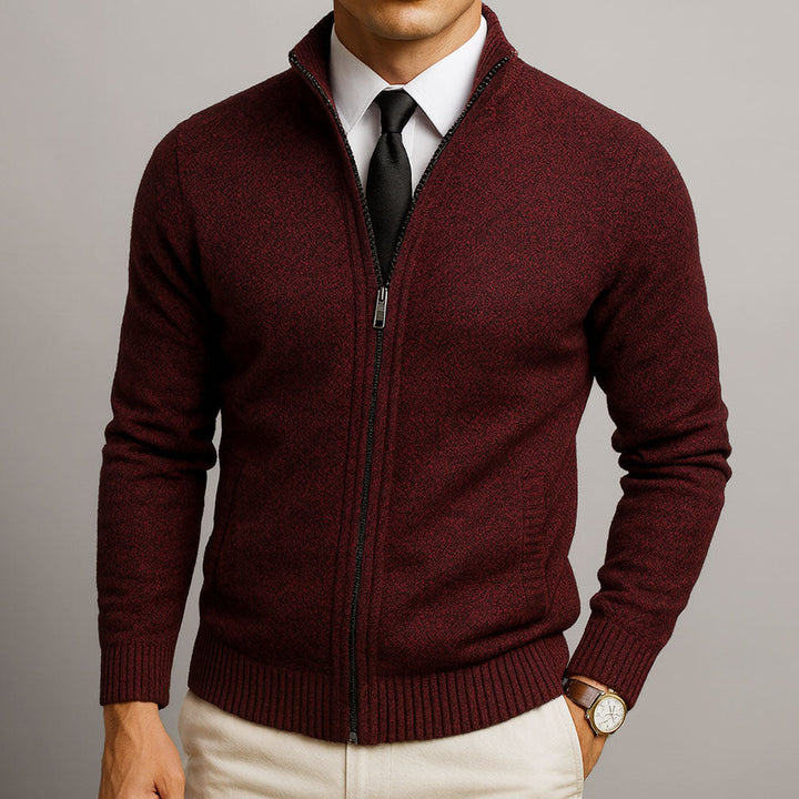OLIVIER ROSSI PARIS | CARDIGAN ZIPPÉ EN LAINE MÉRINOS