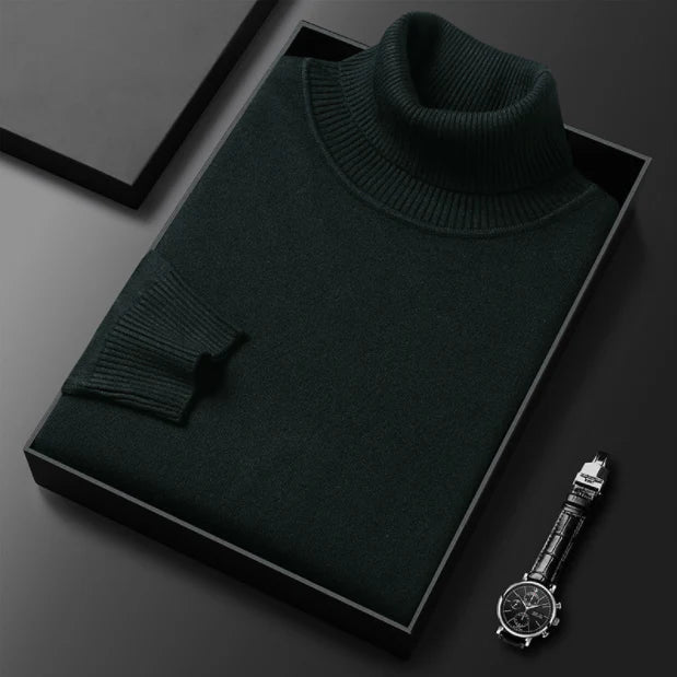 OLIVIER ROSSI PARIS | Pull en cachemire haut de gamme pour homme - Doux et respirant, style polyvalent pour le bureau ou les tenues décontractées