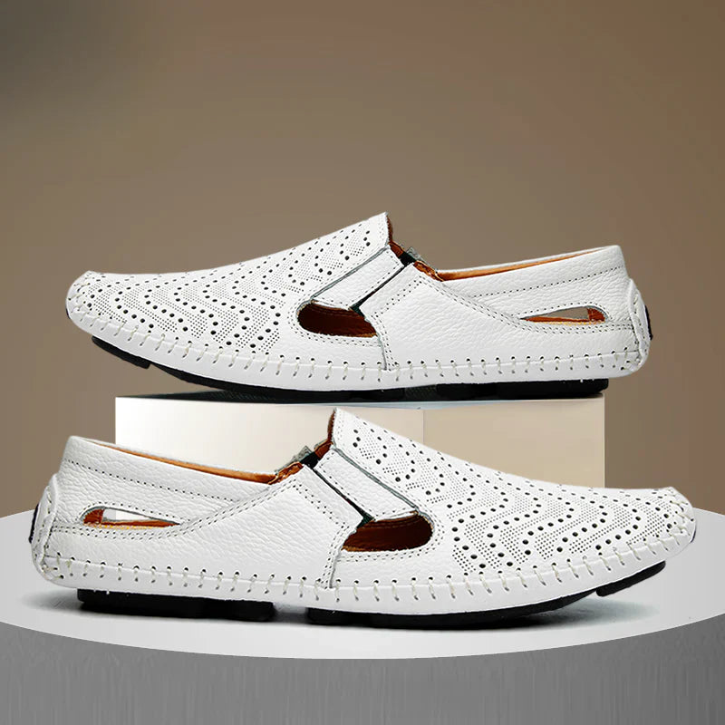 OLIVIER ROSSI PARIS | Sandales en Cuir Italien Marco