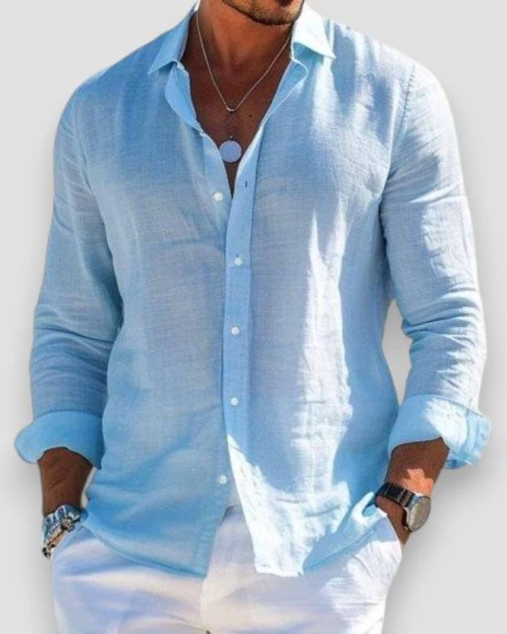 Le Sartorial · Chemise décontractée homme premium