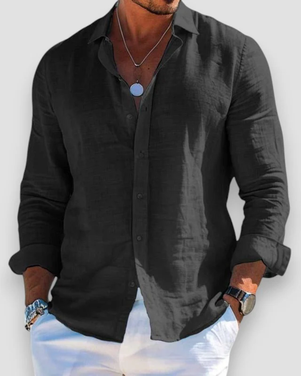 Le Sartorial · Chemise décontractée homme premium
