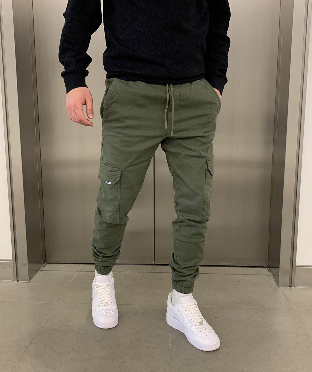 OLIVIER ROSSI PARIS | PANTALON CARGO COUPE JOGGER