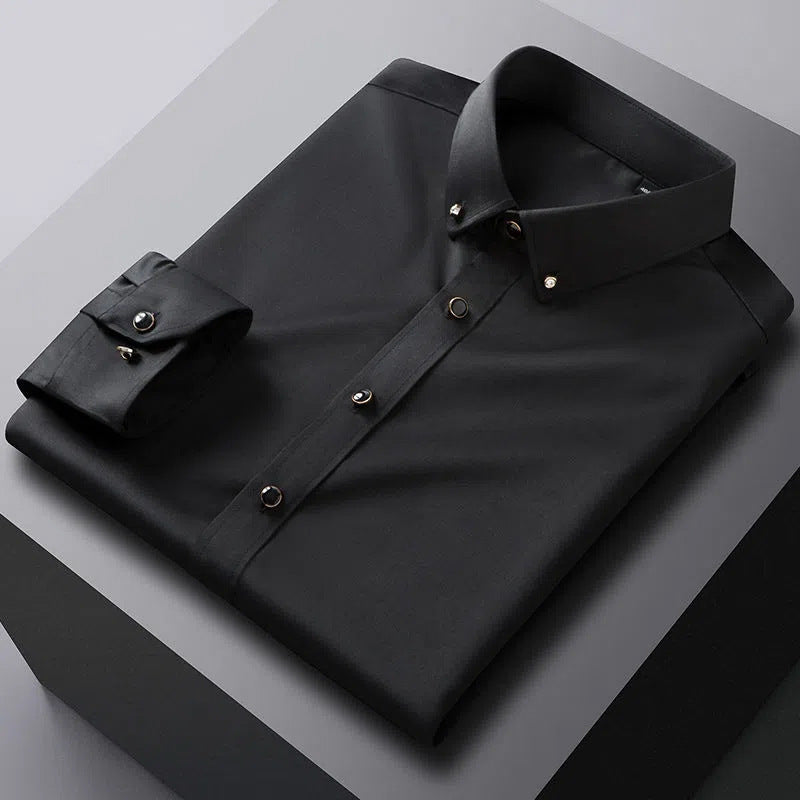 OLIVIER ROSSI PARIS | Chemise décontractée à boutons sans repassage