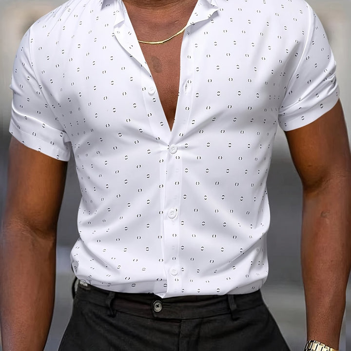 Giulio | Chemise Été Imprimée Légère