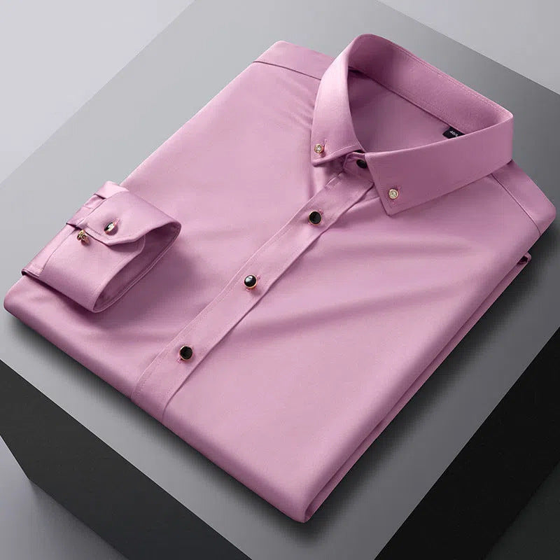 OLIVIER ROSSI PARIS | Chemise décontractée à boutons sans repassage