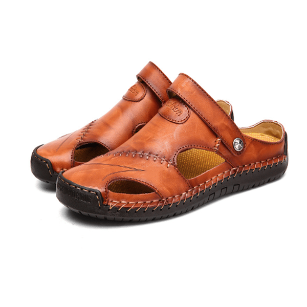 Chris™ | Sandales en cuir orthopédiques