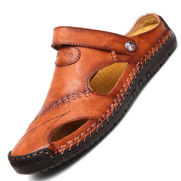 Chris™ | Sandales en cuir orthopédiques
