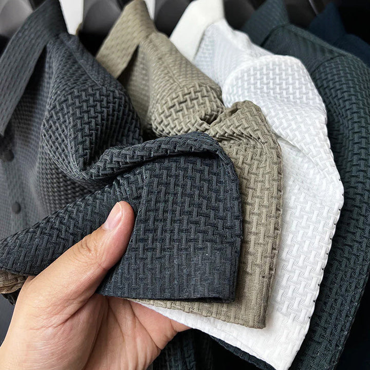 OLIVIER ROSSI PARIS | Chemise en soie de glace | pour hommes Tissus de qualité supérieure