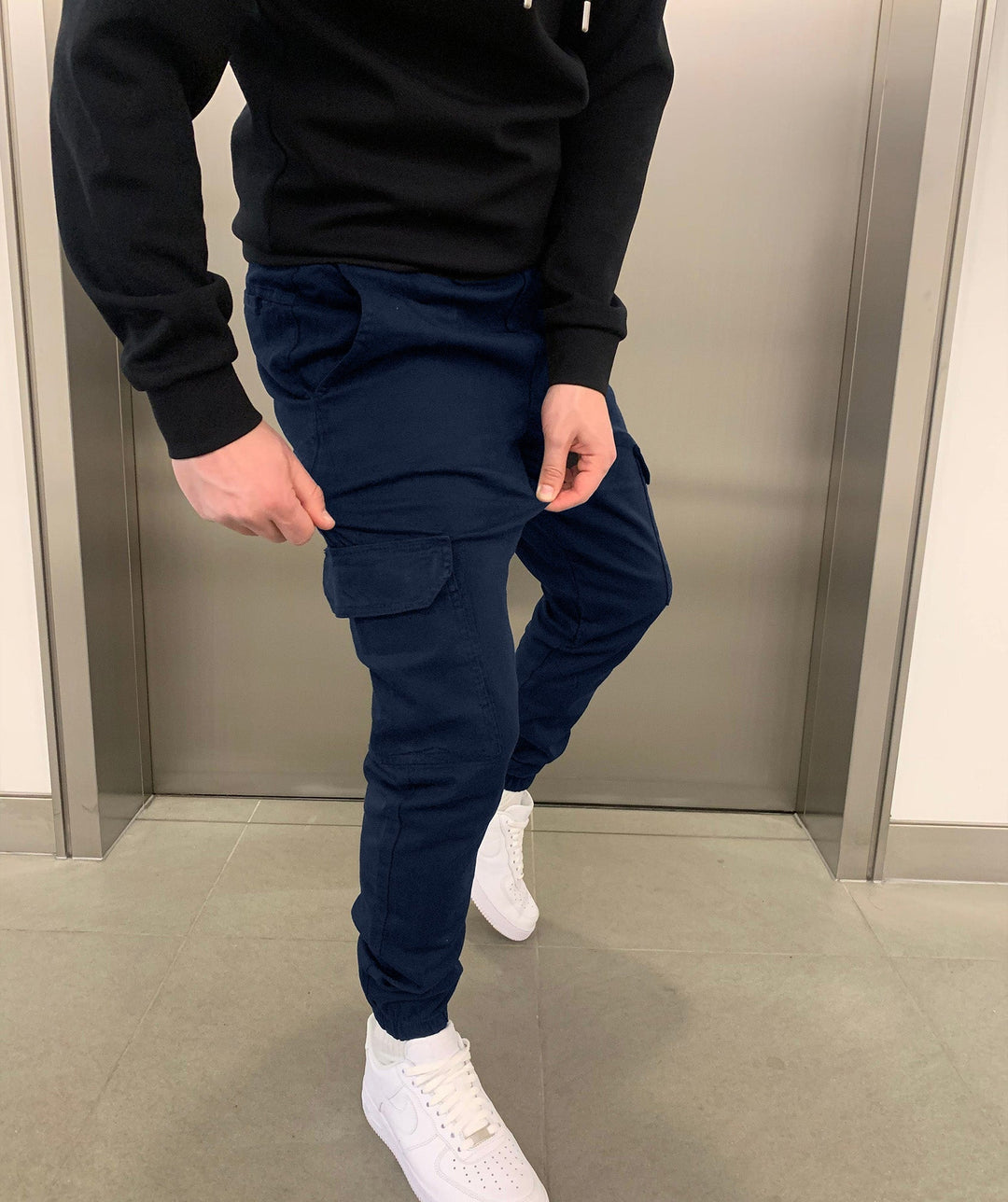 OLIVIER ROSSI PARIS | PANTALON CARGO COUPE JOGGER