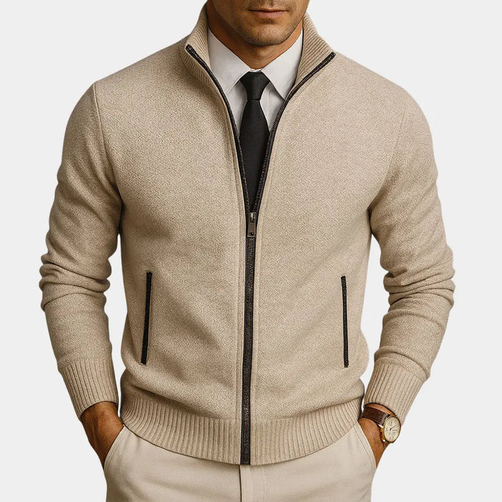OLIVIER ROSSI PARIS | CARDIGAN ZIPPÉ EN LAINE MÉRINOS