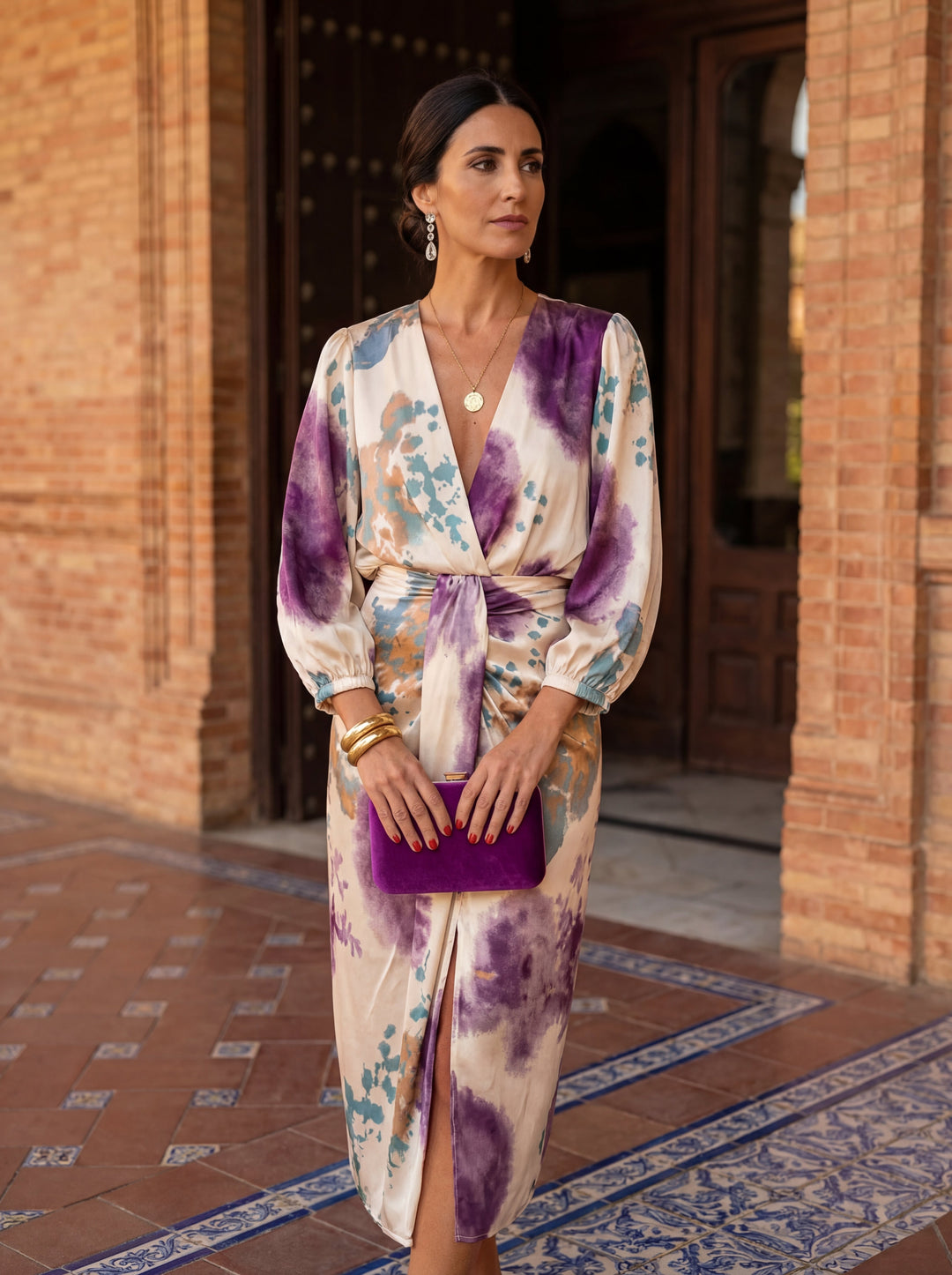 Valeria™ | Robe élégante à col en V