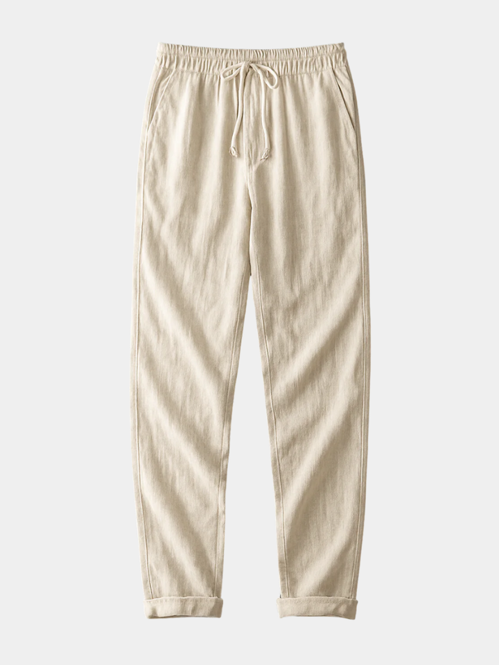Maël™ | Pantalon Léger en Lin