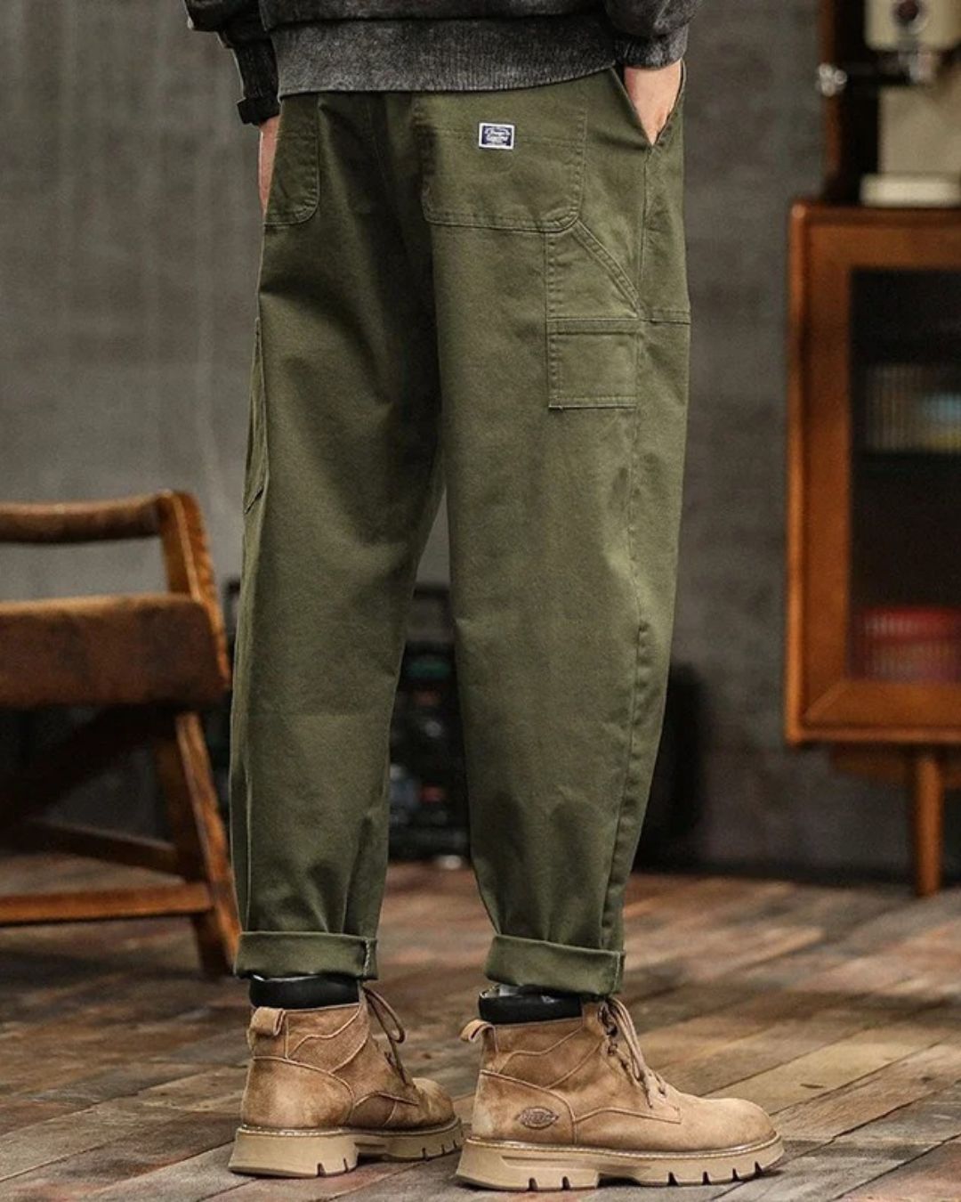 Noé™ | Pantalon Cargo Ligne Épurée