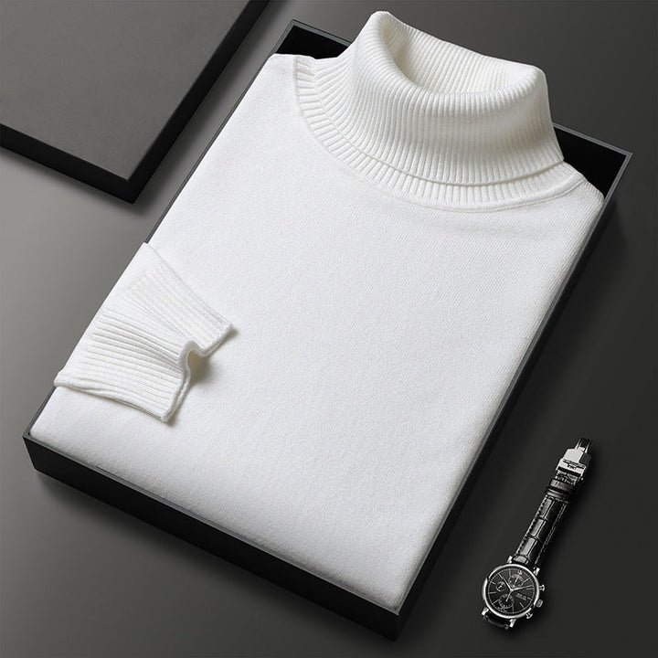 OLIVIER ROSSI PARIS | Pull en cachemire haut de gamme pour homme - Doux et respirant, style polyvalent pour le bureau ou les tenues décontractées