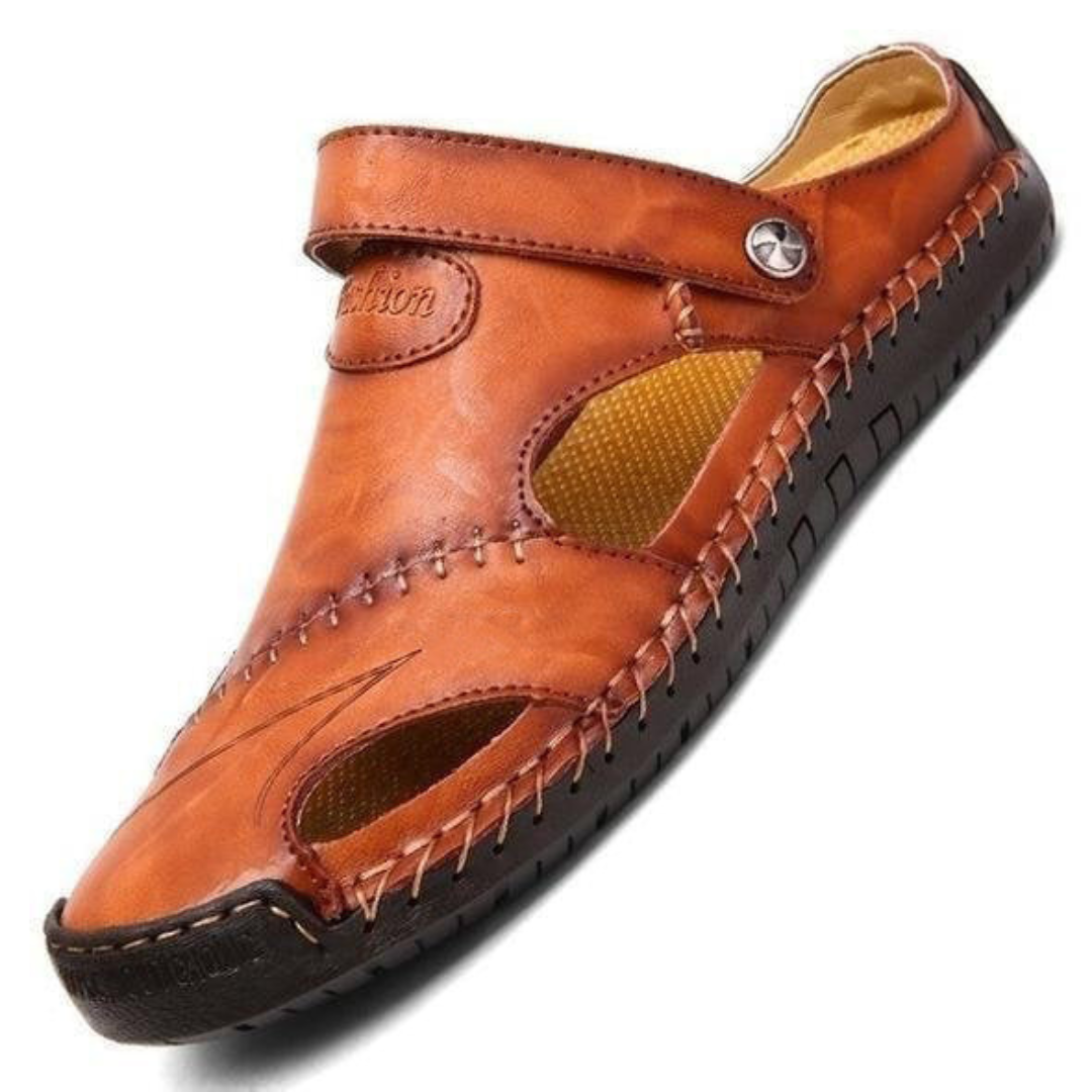 Chris™ | Sandales en cuir orthopédiques