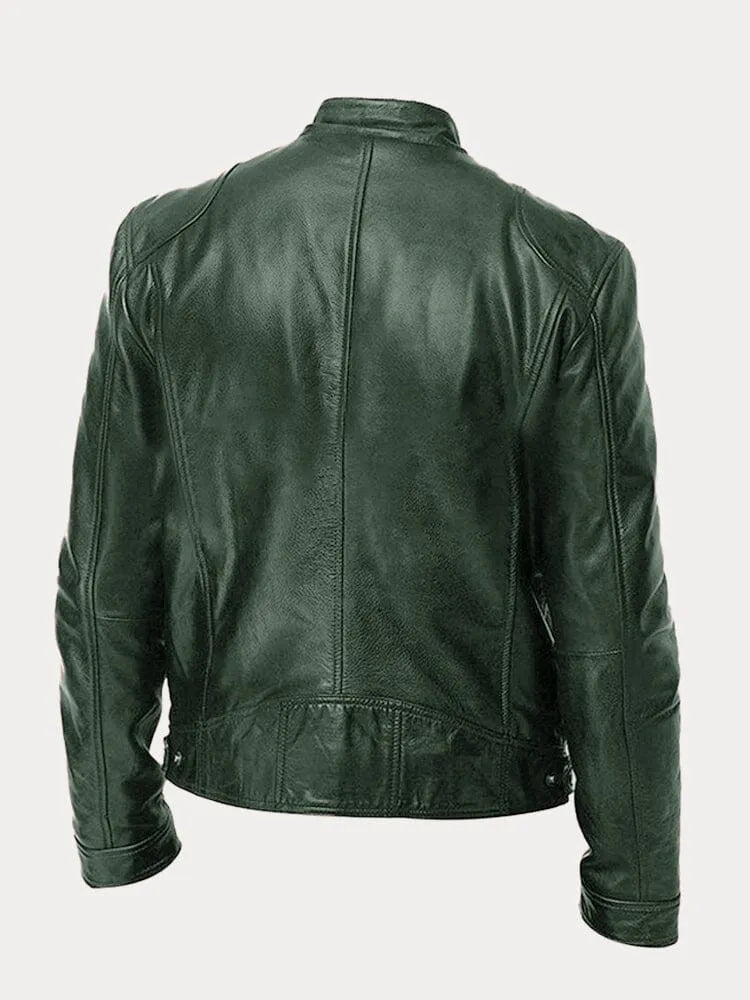 Armand™ · Veste en Cuir Café Racer
