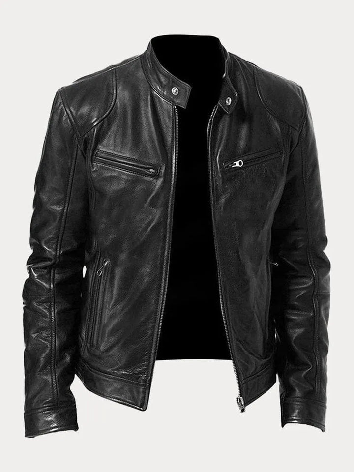 Armand™ · Veste en Cuir Café Racer
