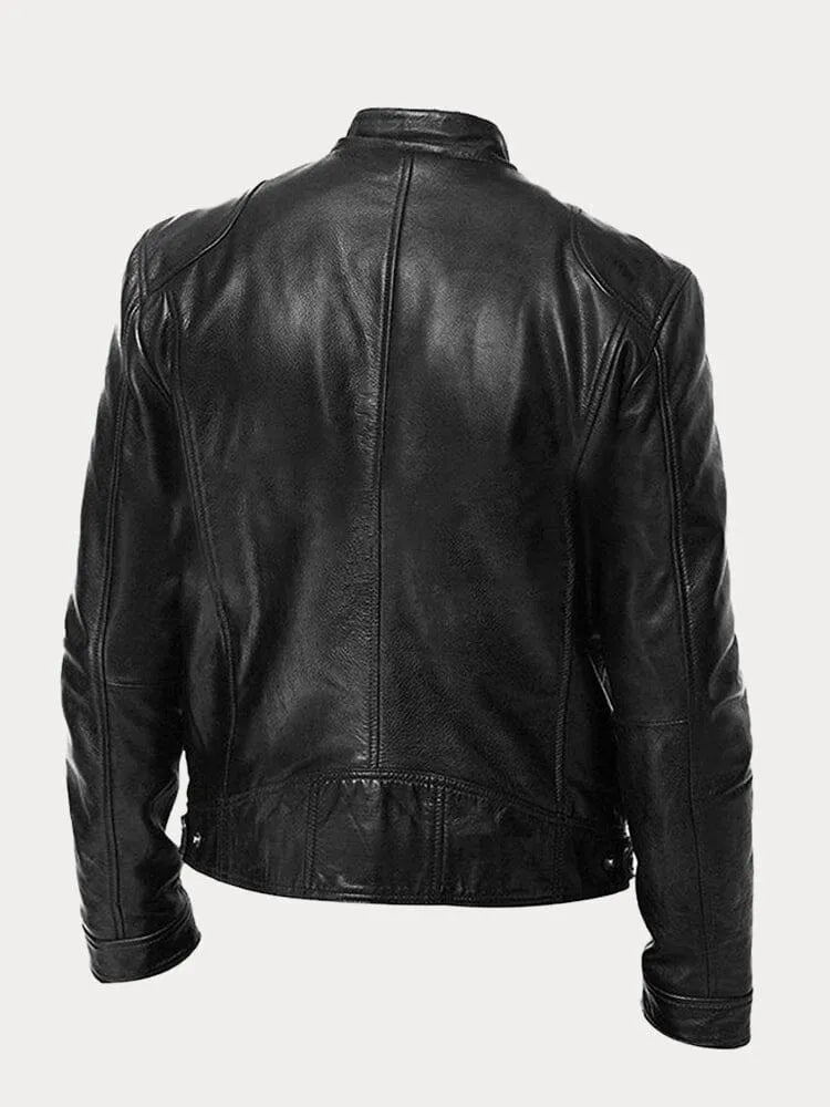 Armand™ · Veste en Cuir Café Racer