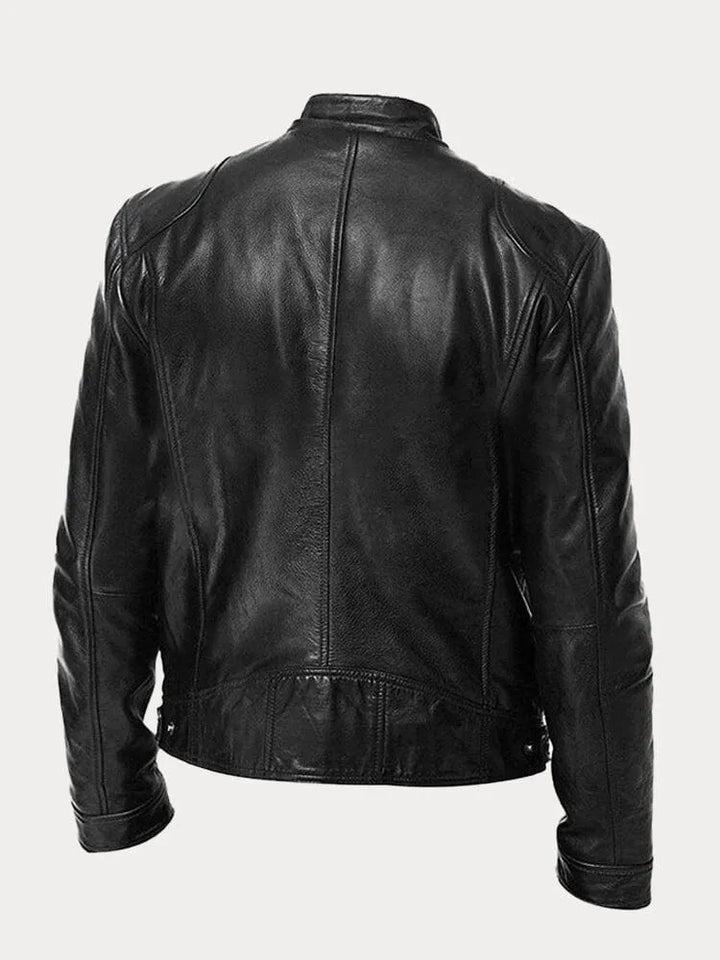 Armand™ · Veste en Cuir Café Racer