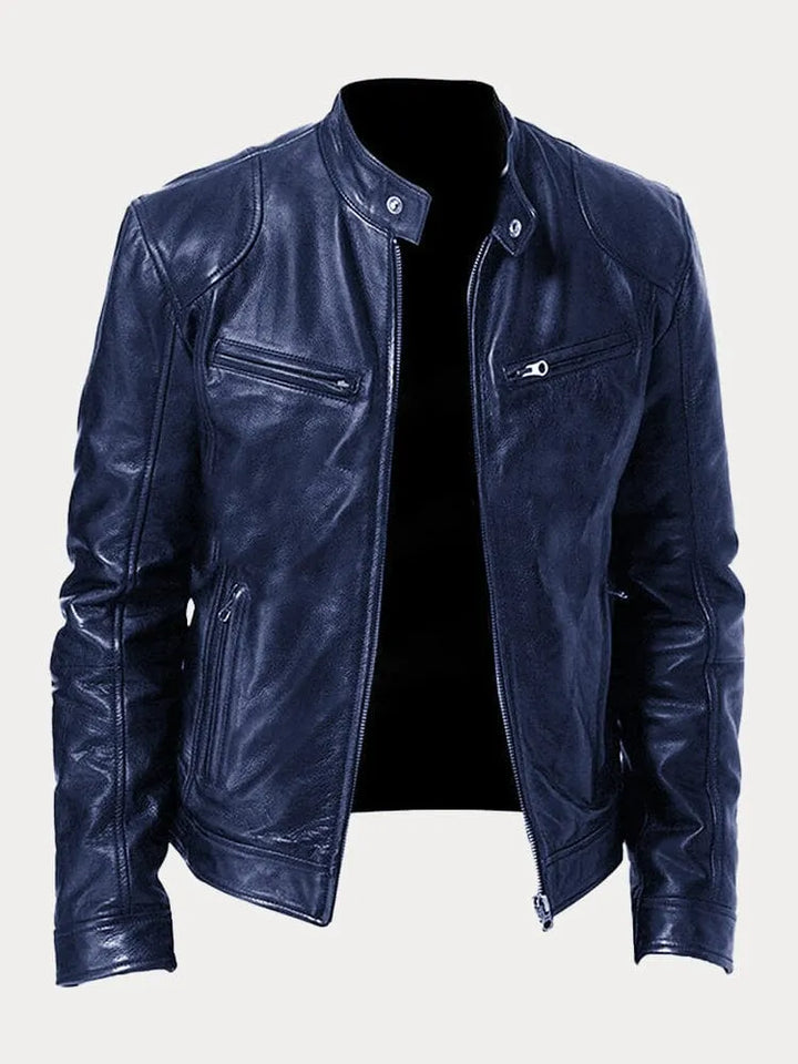 Armand™ · Veste en Cuir Café Racer