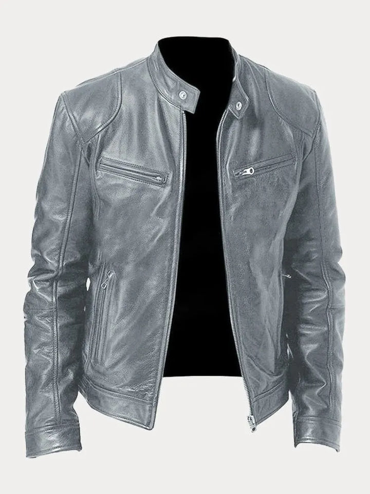 Armand™ · Veste en Cuir Café Racer