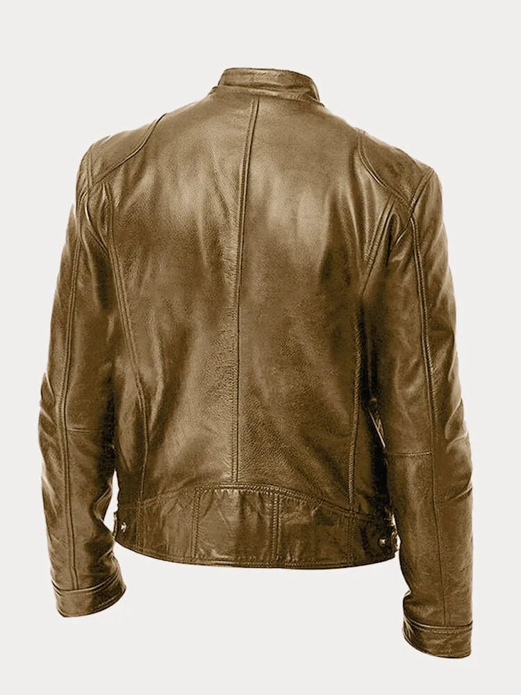 Armand™ · Veste en Cuir Café Racer