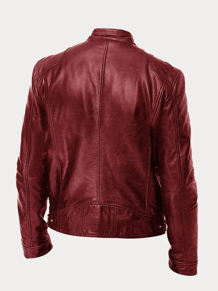Armand™ · Veste en Cuir Café Racer