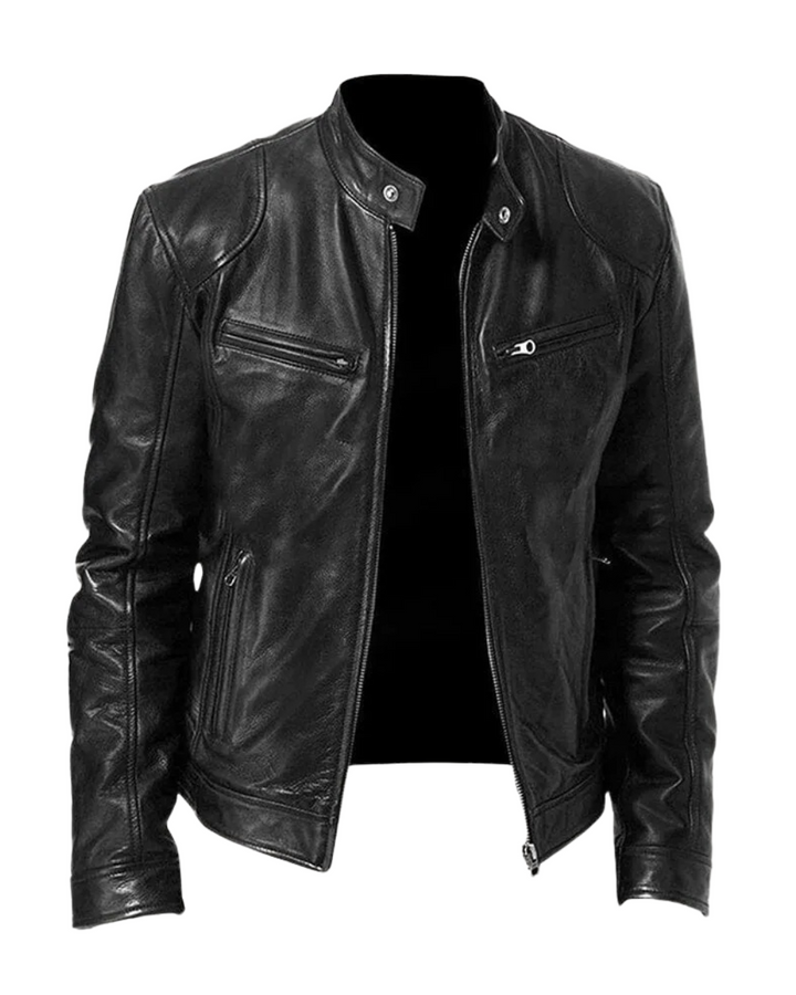 Armand™ · Veste en Cuir Café Racer