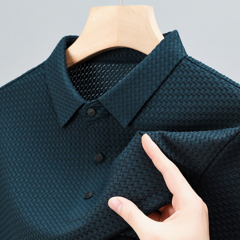 OLIVIER ROSSI PARIS | Chemise en soie de glace | pour hommes Tissus de qualité supérieure