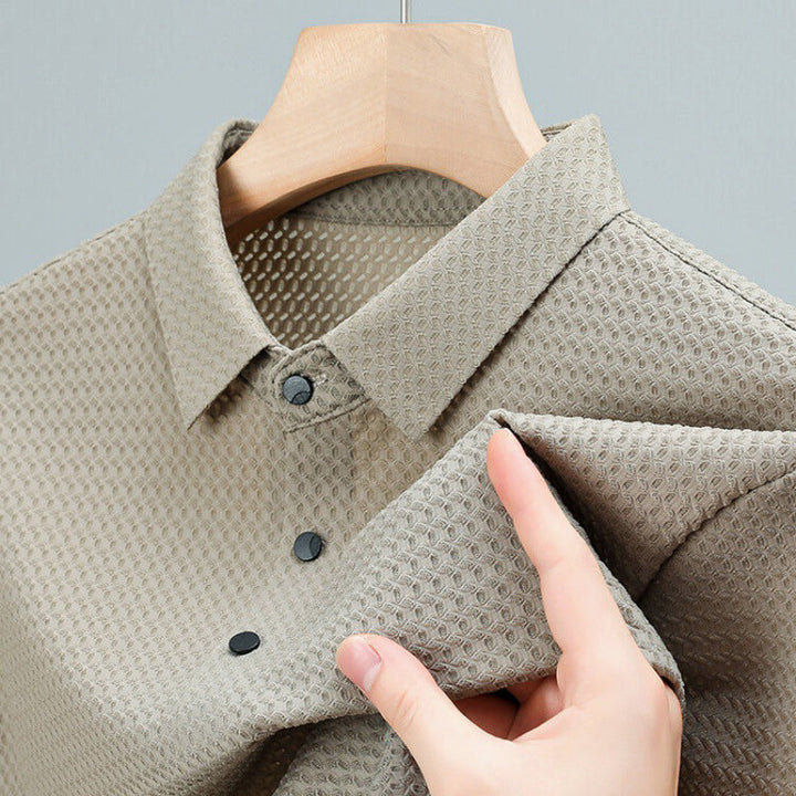 OLIVIER ROSSI PARIS | Chemise en soie de glace | pour hommes Tissus de qualité supérieure