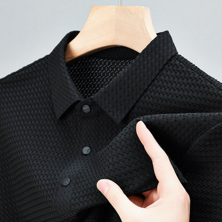 OLIVIER ROSSI PARIS | Chemise en soie de glace | pour hommes Tissus de qualité supérieure
