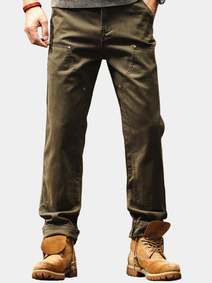 Maxime™ | Pantalon Utilitaire en Coton Sergé