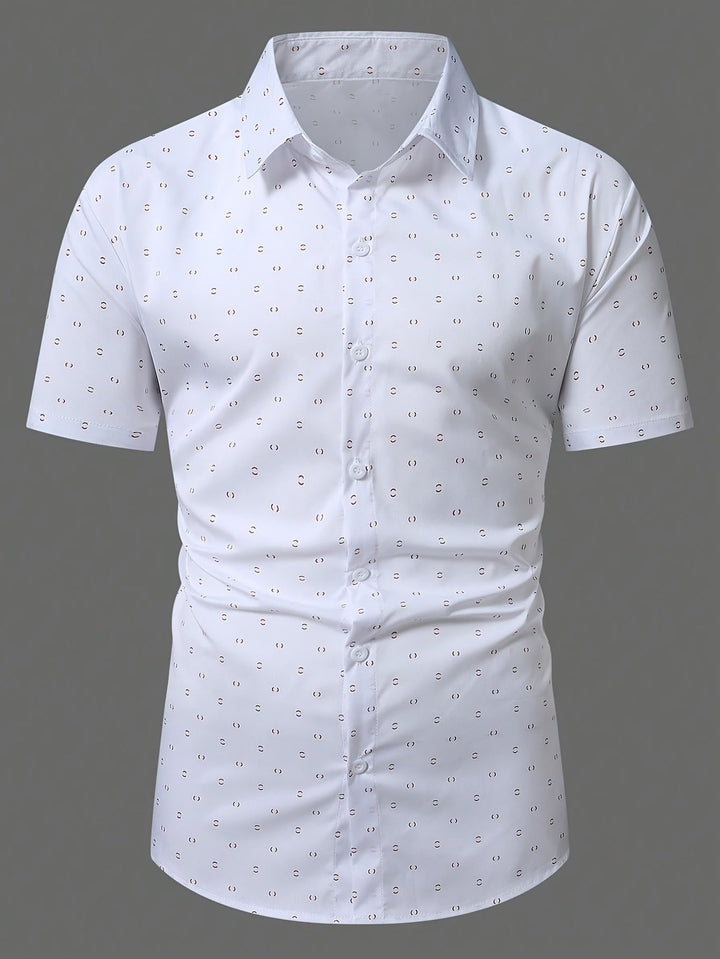 Giulio | Chemise Été Imprimée Légère