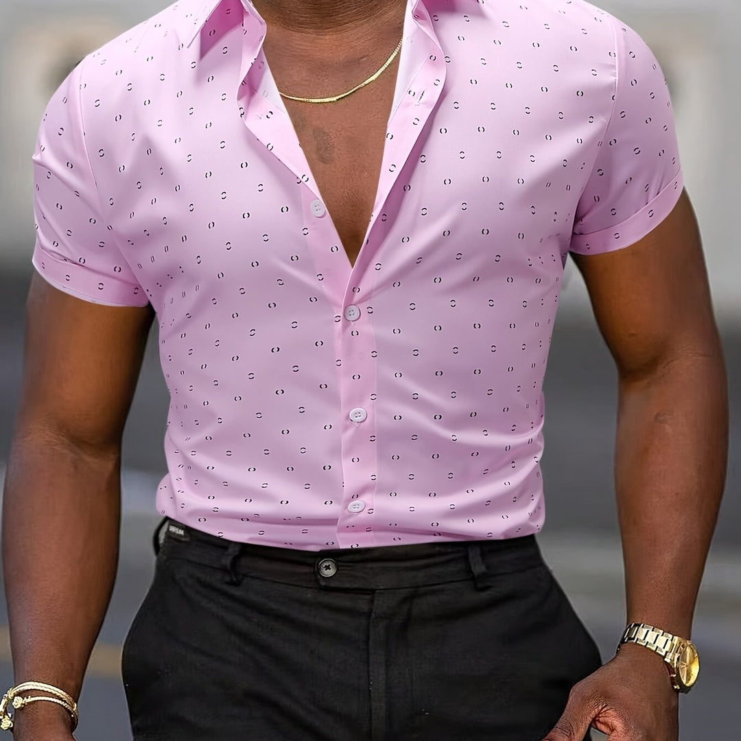 Giulio | Chemise Été Imprimée Légère
