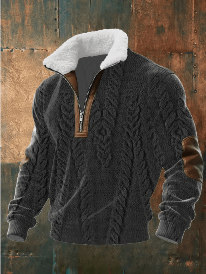 OLIVIER ROSSI PARIS | PULL AVEC COL EN FLEECE