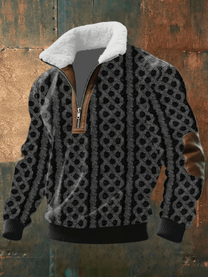 OLIVIER ROSSI PARIS | PULL AVEC COL EN FLEECE