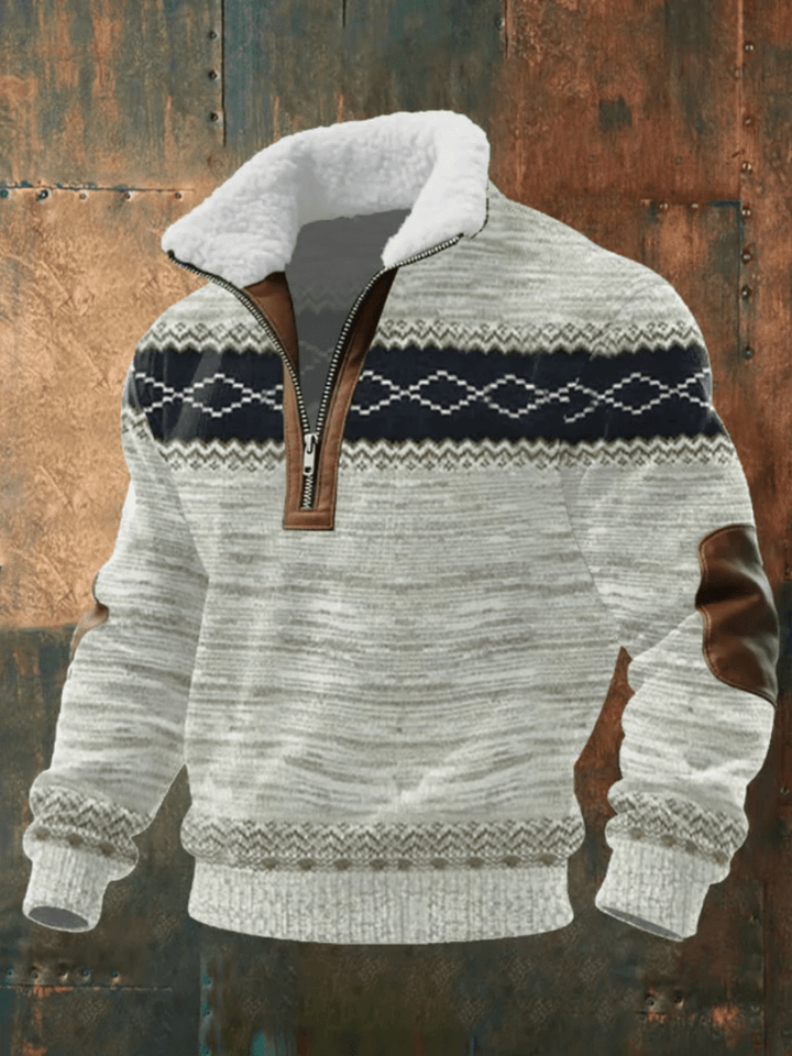 OLIVIER ROSSI PARIS | PULL AVEC COL EN FLEECE